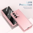 thumbnail image 3 of Dteck Case for Samsung Galaxy Z Fold 7 2025,4-in-1 Magnetic Hinge Protection Case with Lens Protection, S Pen Holder with Stylus, Built-in Screen Protector for Samsung Z Fold7, Pink, 3 of 7