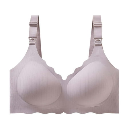 Icvfdpl Maternity & Nursing Bra Post Pregnancy Support With Lift Side Support And Sag Design For Breastfeeding Soft Xxl