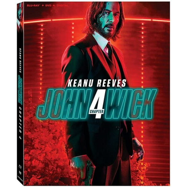 John Wick Chapter 4 BLU RAY With DVD Digital Copy