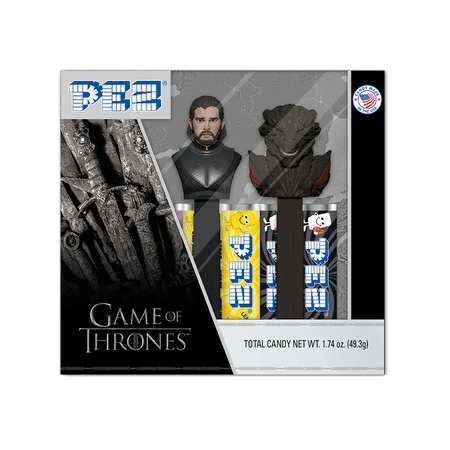 PEZ Game of Thrones Gift Set candy Dispenser Jon Snow & Drogon Twin Pack PEZ Game of Thrones Gift Set candy Dispenser Jon Snow & Drogon Twin Pack