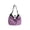 Purple, variant on Canvas Tote Bag Large Capacity Crossbody Shoulder Handbag for Women 17.3 X 13.4 Inches Daily Use