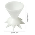 thumbnail image 3 of Taza Dividida Con 7 Embudos Para Pintura Acrílica, Taza Vertedora Con Patrón De Flores, Multifuncional, Adecuada Para Técnicas De Arte Fluido, Accesorios De Pintura, 3 of 8