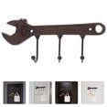 thumbnail image 3 of Gancho de pared de hierro Retro, 2 uds., forma de llave inglesa, abrigo, sombrero, toalla, ropa, llaves, colgadores de gancho HOMEMAXS MX16165179, 3 of 5