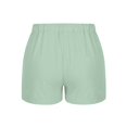 thumbnail image 5 of Generic Women's Casual Linen Blend Shorts, High Waist Drawstring Summer Short Pants for Daily Wear Lightweight, 5 of 6