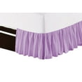thumbnail image 2 of 100% Egyptian Cotton 1 PCs Ruffled BedSkirt 18 inches (Lilac,Cal-King), 2 of 5
