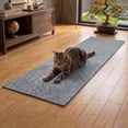 thumbnail image 6 of Wall Cat Scratcher for Indoor Cats,78"x15" Corner Cat Scratcher,Cat Scratch Pad Furniture Protector for Door & Wall,Couch, Durable Cat Scratching Board Easy Mount, Black, 6 of 6