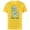 Yellow, variant on Star Wars The Mandalorian and Grogu This is the Way Cute - Short Sleeve Cotton T-Shirt for Adults - Customized-Athletic Heather