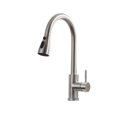 thumbnail image 1 of Pull Out Kitchen Sink Faucet With 3 Modes, Water Outlet Spout 360 Degree Rotation, Matte Black Kitchen Bar Water Mixer Tap ,Easy to Install, 1 of 7
