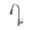 Brushed Steel, variant on Pull Out Kitchen Sink Faucet With 3 Modes, Water Outlet Spout 360 Degree Rotation, Matte Black Kitchen Bar Water Mixer Tap ,Smooth Operation