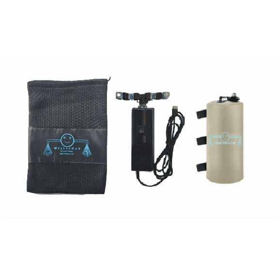 MisterHub-2000 Single Model Golf Cart for Portable Golf Cart Misting System with USB Power Pump .