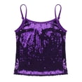 thumbnail image 3 of Alvivi Kids Girls Sparkly Sequins Tank Top Camisole Ballet Dance Jazz Hip Hop Vest Shirt, 3 of 7