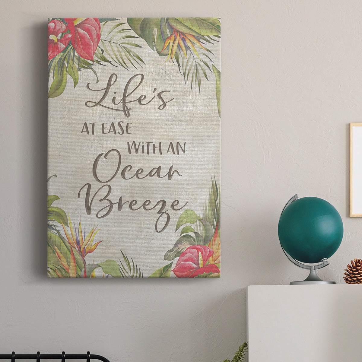 Life's At Ease Premium Gallery Wrapped Canvas - Ready to Hang