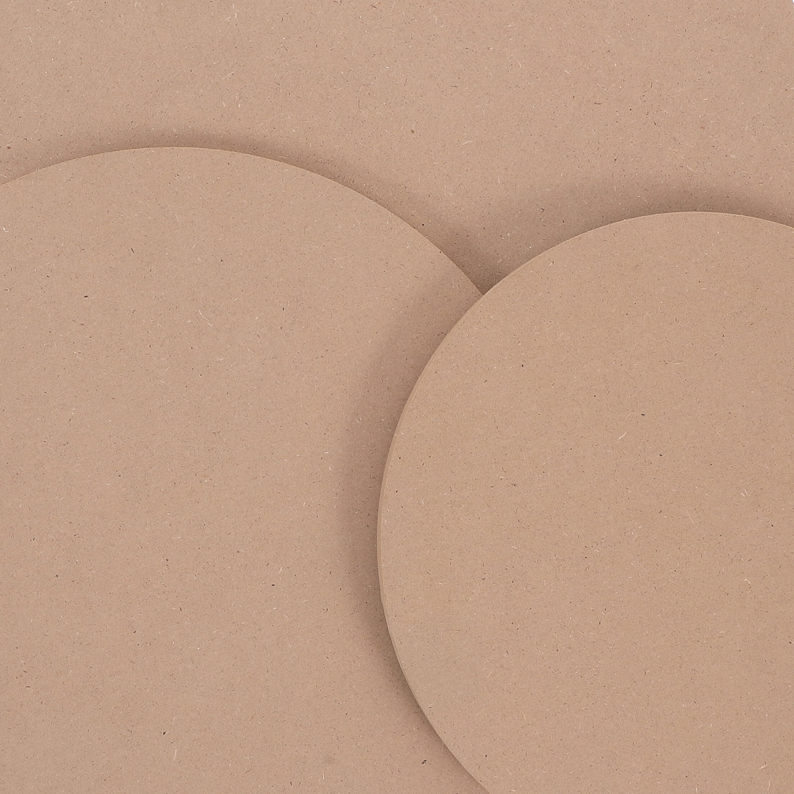Ceramic Pottery Forms and Drawing Plates Set of 3 Durable Wood Brown for Clay Projects