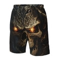 thumbnail image 4 of Fotbe Metal Evil Skull Trajes de Baño Estampados para Hombre, Shorts de Verano de Secado Rápido, Ropa de Playa, Bañadores-3X-Large, 4 of 6