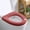 Red#8890🍓, variant on Toilet Seat Cushion Thickened Acrylic | Winter Warm Soft Cover | Removable, Washable, Anti-Slip, Handle Design | Fits U/V/O/Square Toilets | 44x36cm Multiple Colors