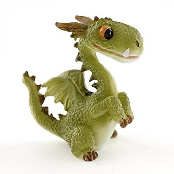 Miniature FAIRY GARDEN Standing Dragon Figurine 