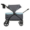 thumbnail image 4 of Baby Trend Tour LTE 2-in-1 Wagon Stroller, Compact Fold, Blue, 4 of 13