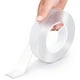 thumbnail image 1 of Whataatahia Cinta de doble cara para paredes – Cinta de montaje extraíble resistente – Adhesivo fuerte, lavable y reutilizable – Cinta de pared para decoración de alfombras fotográficas – Rollo de, 1 of 7