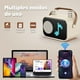 thumbnail image 4 of Bocina Bluetooth Portátil JYX con Micrófonos y Animación de Píxeles D58W-T, 4 of 10