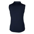 thumbnail image 3 of Women's Cutter & Buck Navy Georgetown Hoyas Forge Stretch Sleeveless Polo, 3 of 3