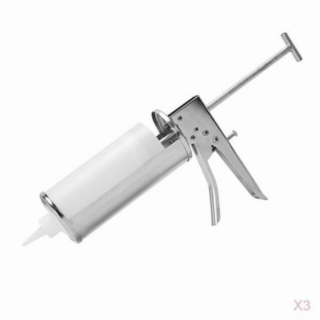 Dispensador De Salsa De Condimentos De Acero Inoxidable, 3 Uds., Botellas De Vinagre De Ketchup