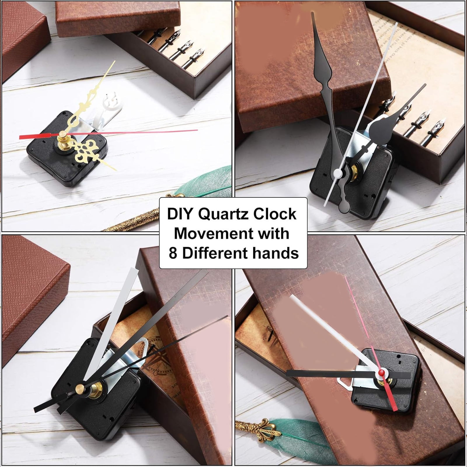 Quartzs Clock Mechanism Set,Wall Clock Mechanisms Operated Replacement,Clock Movement Parts Diys Repair Parts
