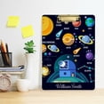 thumbnail image 4 of FMSHPON Galaxy Solar System Astronaut Clipboard Hardboard Wood Nursing Clip Board and Pull for Standard A4 Letter 13x9 inches, 4 of 6
