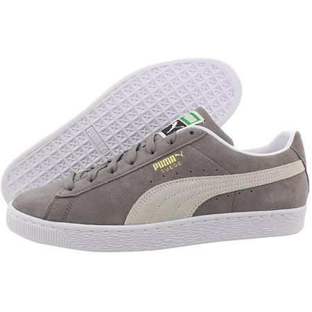 Puma Mens Suede Classic XXI Sneakers - Grey/White - 11.5 US