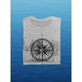 thumbnail image 3 of Compass And Palms T-Shirt Men -Smartprints Designs, Male Large, 3 of 4