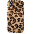 thumbnail image 1 of Funda con estampado de leopardo compatible con iPhone 7 Plus/iPhone 8 Plus, fundas protectoras de invierno de felpa suave y cálida de lujo a la moda (leopardo de felpa,, 1 of 5