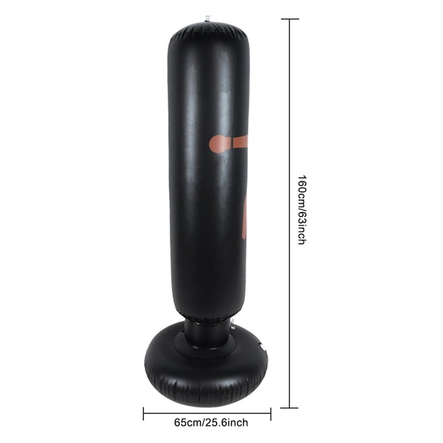 Bolsa de Boxeo inflable de 160 cm, Bolsa de Boxeo Conde Conde Estay Engrosada para adcensos y Niños