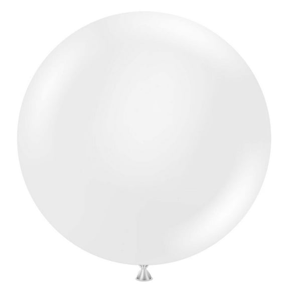 36 inch Tuftex Crystal Clear Latex Balloons (1 Pack) - Party Supplies Decorations