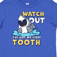 thumbnail image 4 of Inktastic Watch out I've Got My First Tooth Boys or Girls Baby T-Shirt, 4 of 5