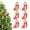 Socks, variant on Christmas Small Mittens Ornaments - Set of 6, Xmas Tree Hanging Decorations, Festive Holiday Home Decor