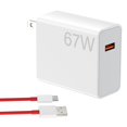 thumbnail image 1 of Cargador Turbo Rápido de Pared Xiaomi 67W con Cable Tipo C de 1.5 m, 1 of 7