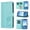 Mint, variant on Case for Blackview Wave 10C / Wave 10 Shockproof PU Leather Case with 9 Card Slots Kickstand Magnetic Flip Wallet Protective Phone Cover, Light purple