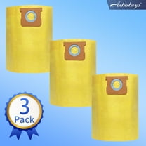 3 Pack VHBL High Efficiency Vacuum Dust Bags Replacement for Vacmaster Bags 12-16 Gallon Wet/Dry Vacuum Cleaners
