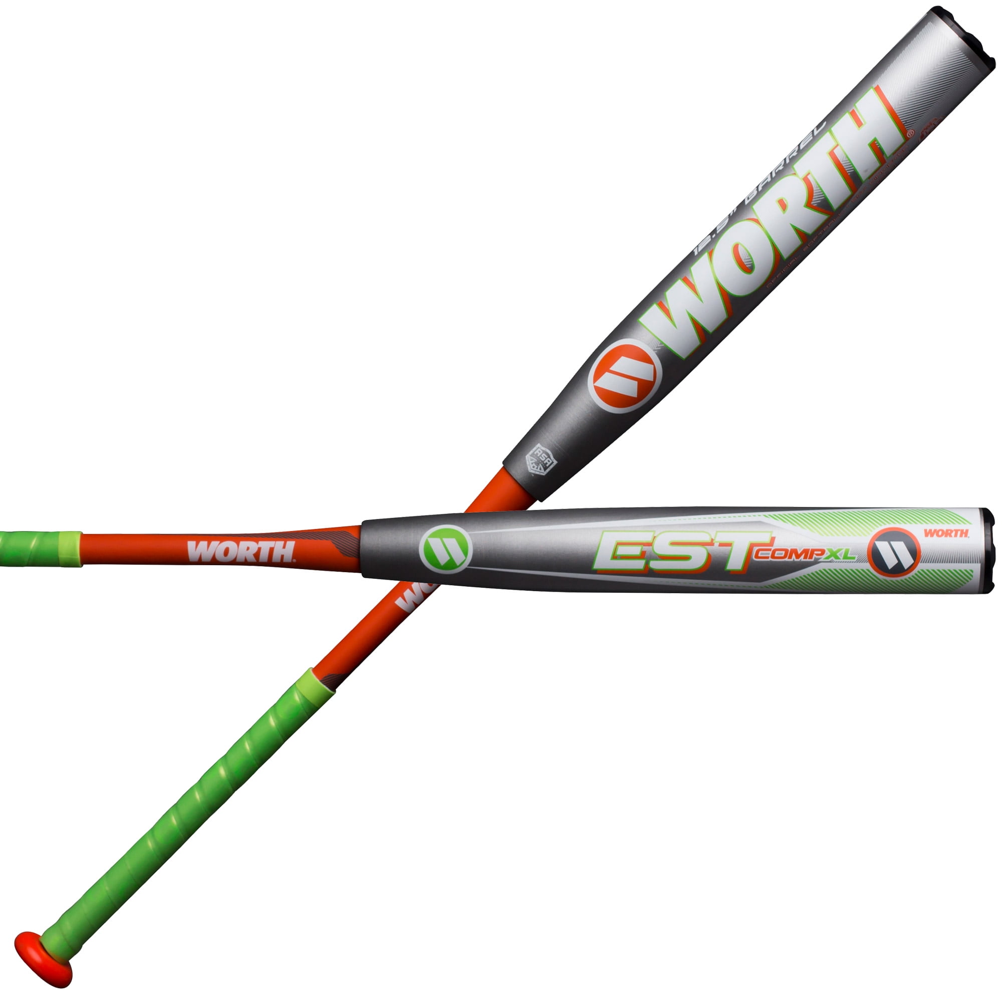 Worth EST Comp XL ASA Slowpitch Softball Bat, 12.5"