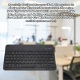 thumbnail image 3 of Teclado USB Amonsee con inglés Ruso 80 Teclado Bluetooth 10.1 Ligero Impermeable Inalámbrico Ultra Ancho Delgado a Prueba de Polvo, 3 of 5