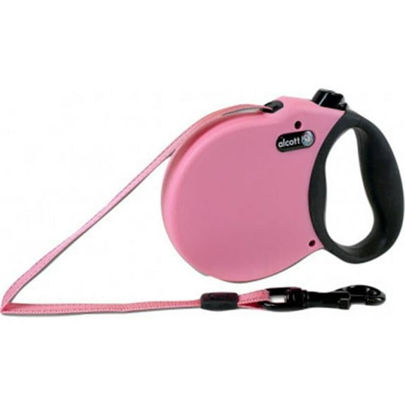 10 ft. Retractable Leash, Pink - Extra Small