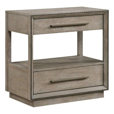 Coaster Durango 2-Drawer Rectangular Contemporary Wood Nightstand Taupe Oak
