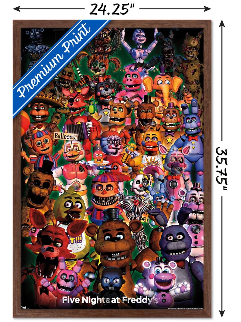 Five Nights at Freddy's - Ultimate Group Poster - Walmart.com