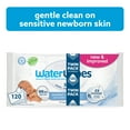 thumbnail image 3 of (3 pack) WaterWipes Sensitive Newborn & Baby Wipes, 3-In-1 Cleans, Cares, Protects, 99.9% Water, Unscented & Hypoallergenic, 2 Packs (120 Wipes), 3 of 12
