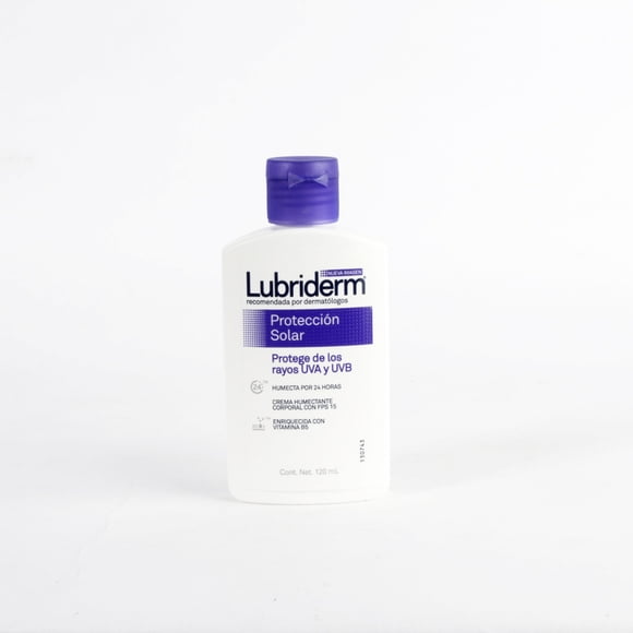 Crema Corporal Lubriderm UV Protección Solar 120 ml multicolor Lubriderm BOTELLA