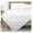 06 Modern Plaid White Grey, variant on Full Flat Sheet - Premium 1800 Ultra-Soft Top Sheet - Hotel Luxury - Double Brushed - Easy Care - 2 Full Flat Sheets Only (Full - 2 Pack, White)
