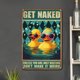 thumbnail image 3 of Placa de Metal Vintage Wdftyju Rectangular de pato 20x30cm, 3 of 9