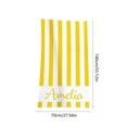 thumbnail image 3 of Toalla de playa con temática marina: estrellas de mar, conchas y tortuga marina. Toalla de microfibra absorbente de secado rápido para la playa, la piscina y los viajes., 3 of 6