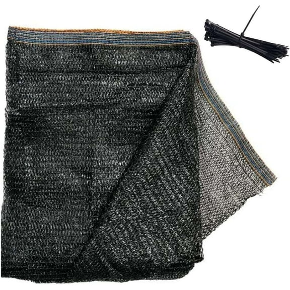 BeGrit 30% Shade Cloth Plant Cover Sunblock Sun Shade Net Sun Mesh with Ties for Garden Flower Plants 10ft x13ft