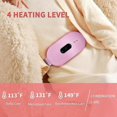 thumbnail image 3 of Menstruation heating pad fast heating abdomen wrapping massager(pink), 3 of 4