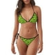 thumbnail image 1 of Fotbe Frogs Traje de Baño para Mujer de Dos Piezas – Bikini Sexy de Tirantes Tipo Halter con Diseño Triangular, 1 of 6